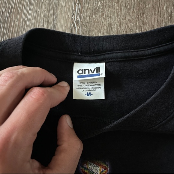 Vintage 2000'S Anvil TOOL band T-shirt size M - Picture 3 of 6